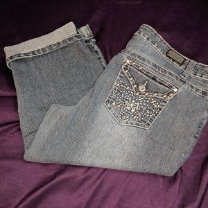 Blue Jean Crop Women's Pant